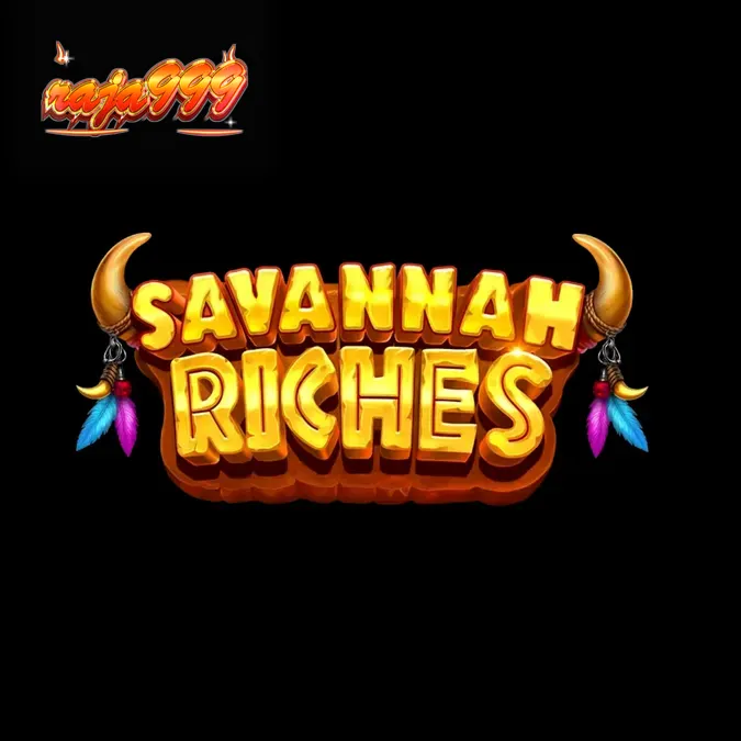 Savannah Riches स्लॉट का गेमप्ले दृश्य जिसमें अफ्रीकी वन्यजीव और सवाना का वातावरण दिखाया गया है